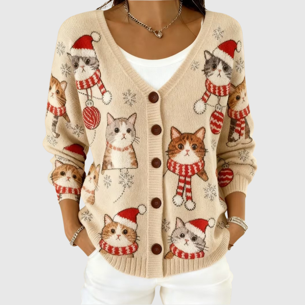 Charlotte | Comfortable Buttoned Cardigan