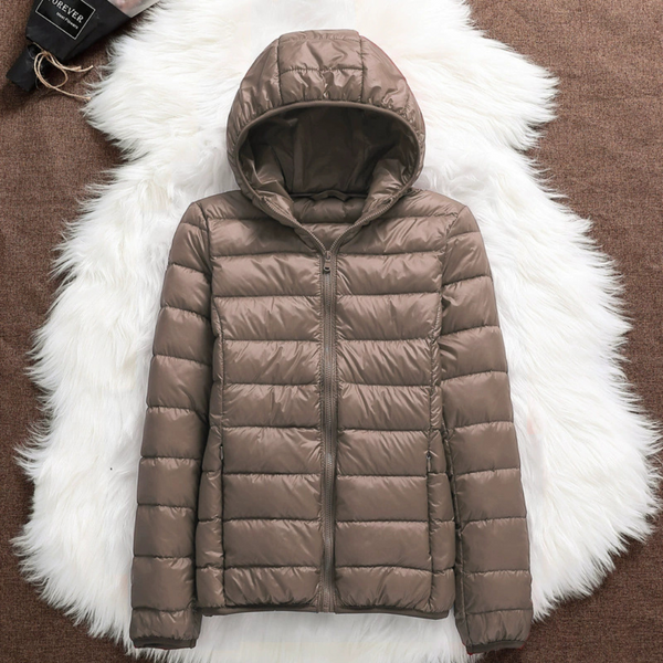 TRANSITION PADDED JACKET | CHAMPAGNE