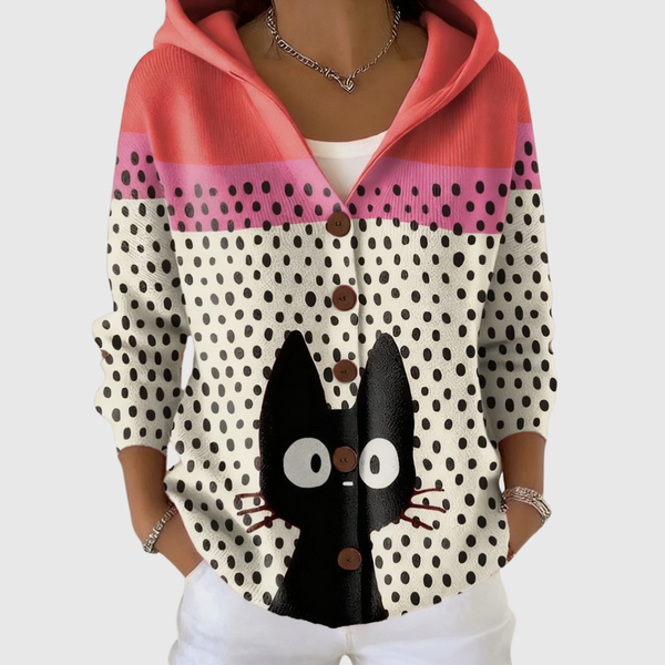 Theresa | Comfortable Cardigan with Hood