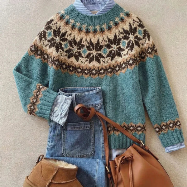 Bella | Classic Vintage Knitted Jumper