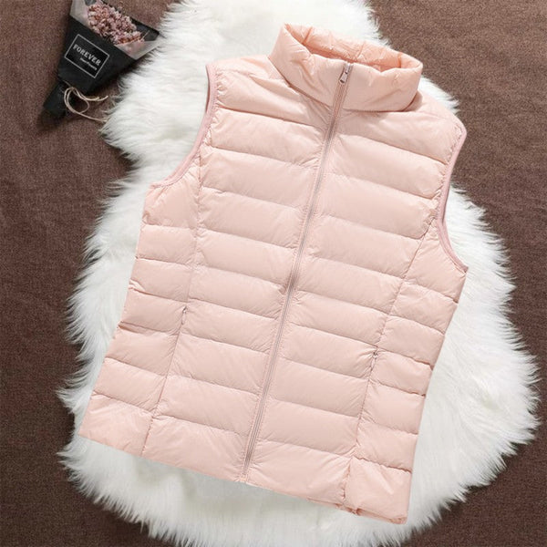 PADDED GILET | LIGHT PINK