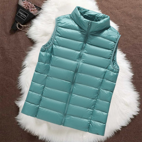 PADDED GILET | MINT GREEN