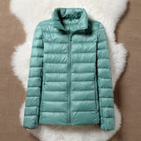 TRANSITIONAL PUFFER JACKET | MINT GREEN