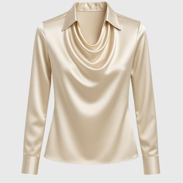 Zoe | Elegant Satin Blouse