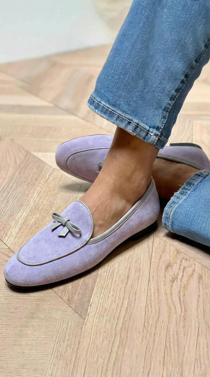 Geneviève - Elegant Flat Shoes with Bow