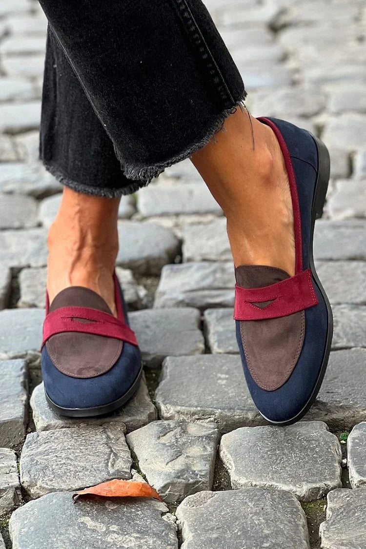 Sylvie - Bicolor Elegant Moccasin