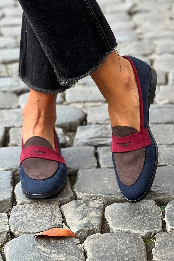 Sylvie - Bicolor Elegant Moccasin