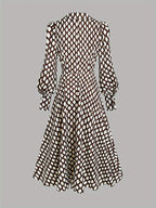 Zara | Diamond Print Dress