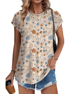 Necie | Chic Printed Blouse