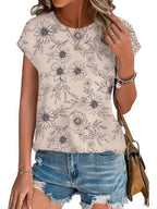 Necie | Chic Printed Blouse