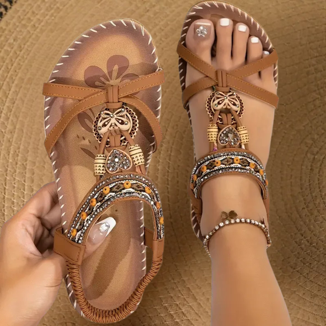 Flora | Ibiza-Style Sandals Combining Comfort and Elegance
