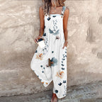 Comfortable Printed Dungarees