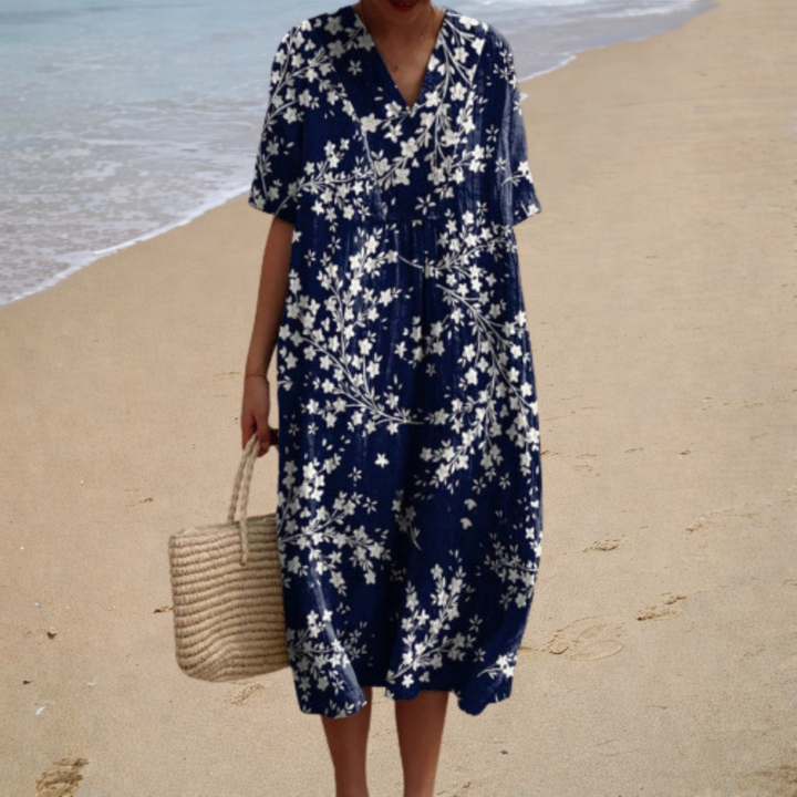 Floral | Light Long Dress