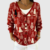 Victoria | Comfortable Buttoned Cardigan