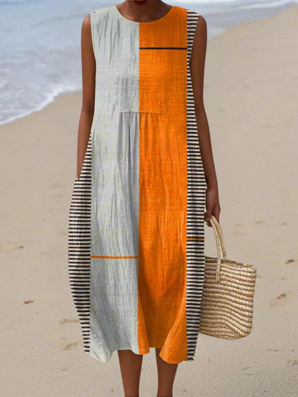 May™ Colourblock Midi Dress
