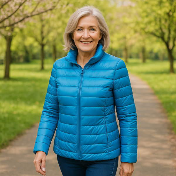 TRANSITIONAL PADDED JACKET | SKY BLUE