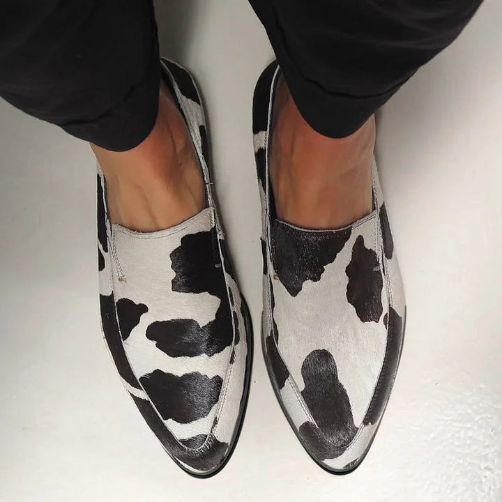Becca - Fur Print Shoes