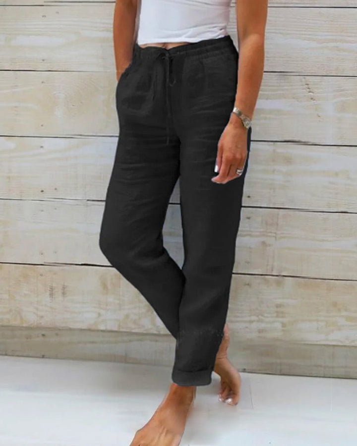 Judith | Relaxed Drawstring Trousers