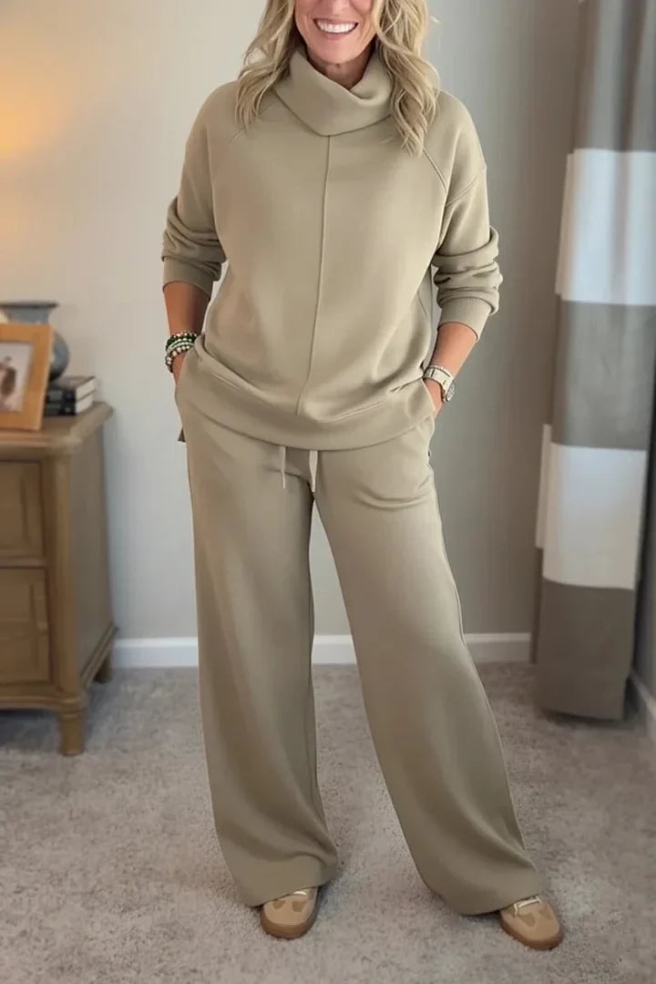 Colleen™ | Casual Roll-Neck 2 Piece