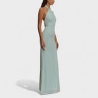 Riva | Sleek Halter Maxi Dress