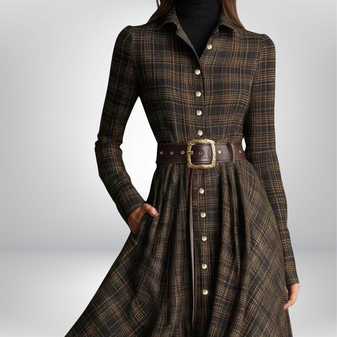 Millie | Belted Shirt Dress