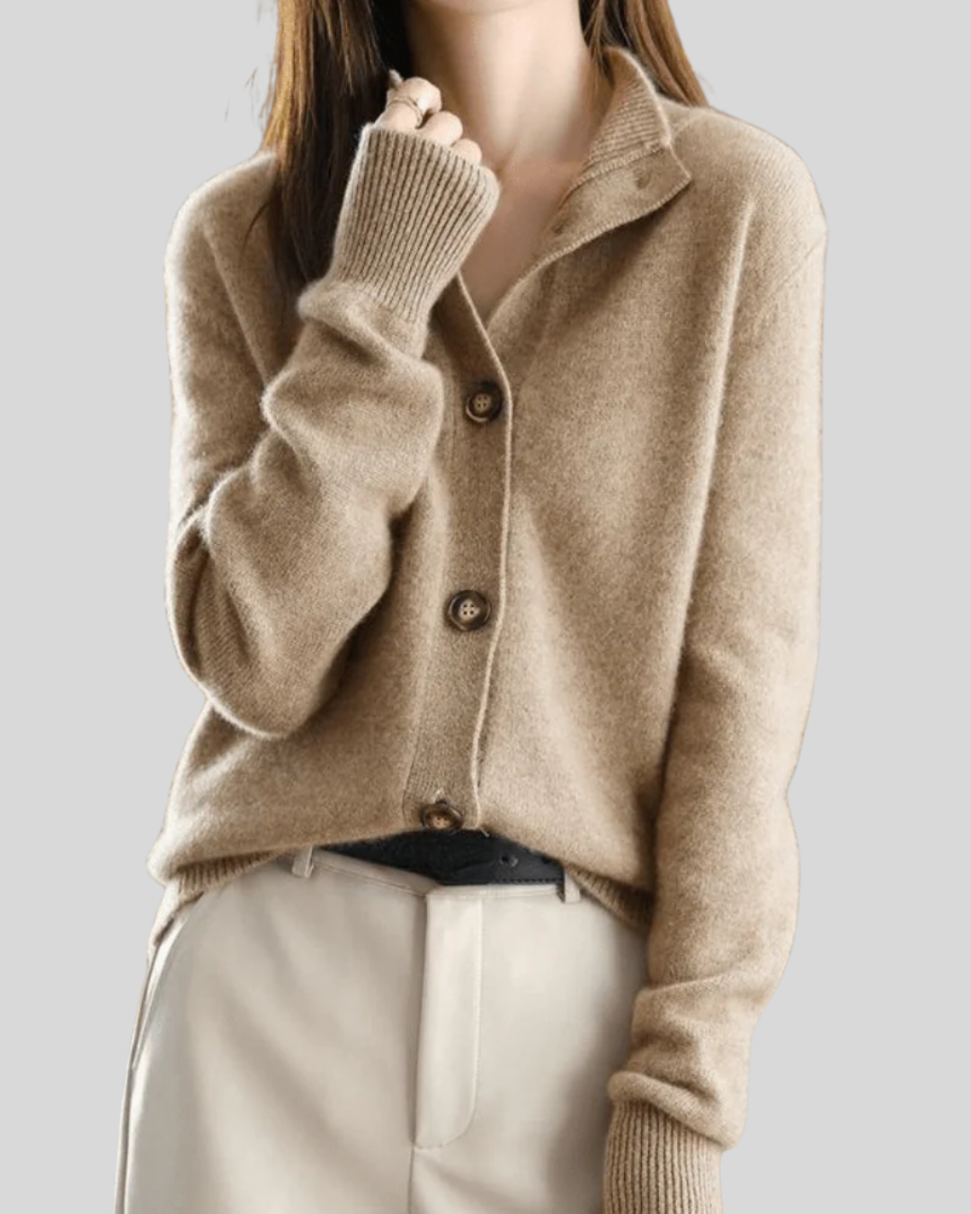 Luna | Retro Style Cashmere Gilet