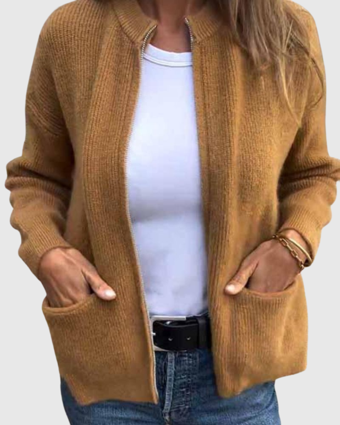 ALVERA | COTTON KNIT CARDIGAN