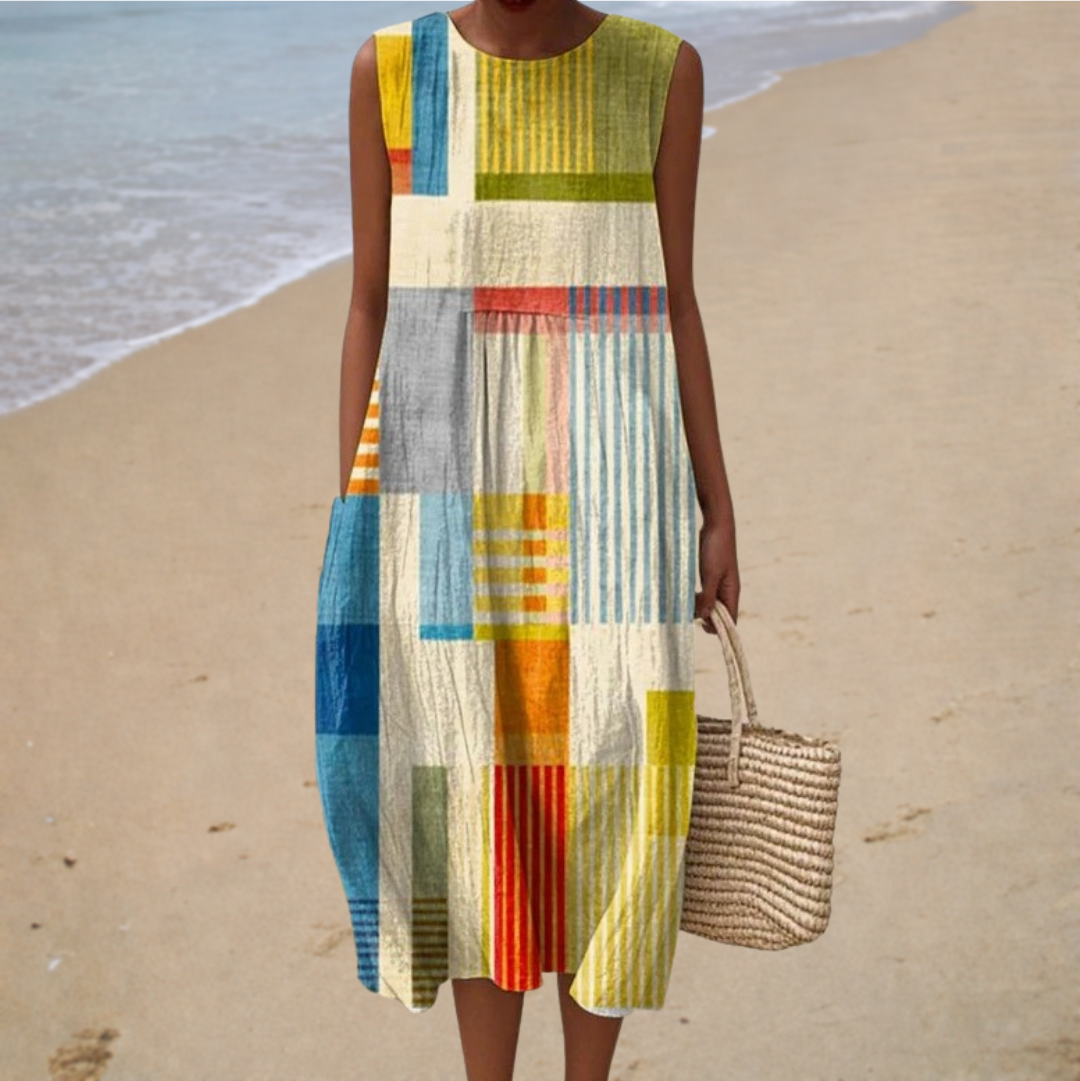 IBIZA | Graphic Midi Dress