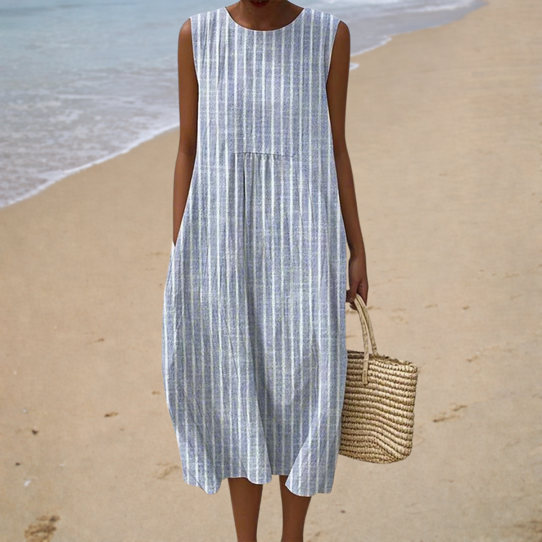 SAINT-TROPEZ | Striped Beach Dress
