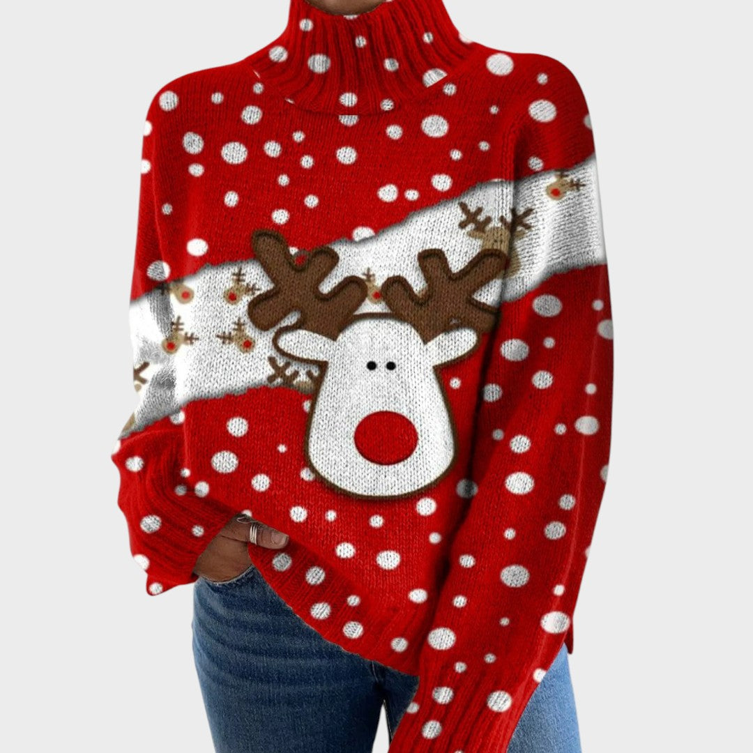 Vera - Artistic Knit Jumper