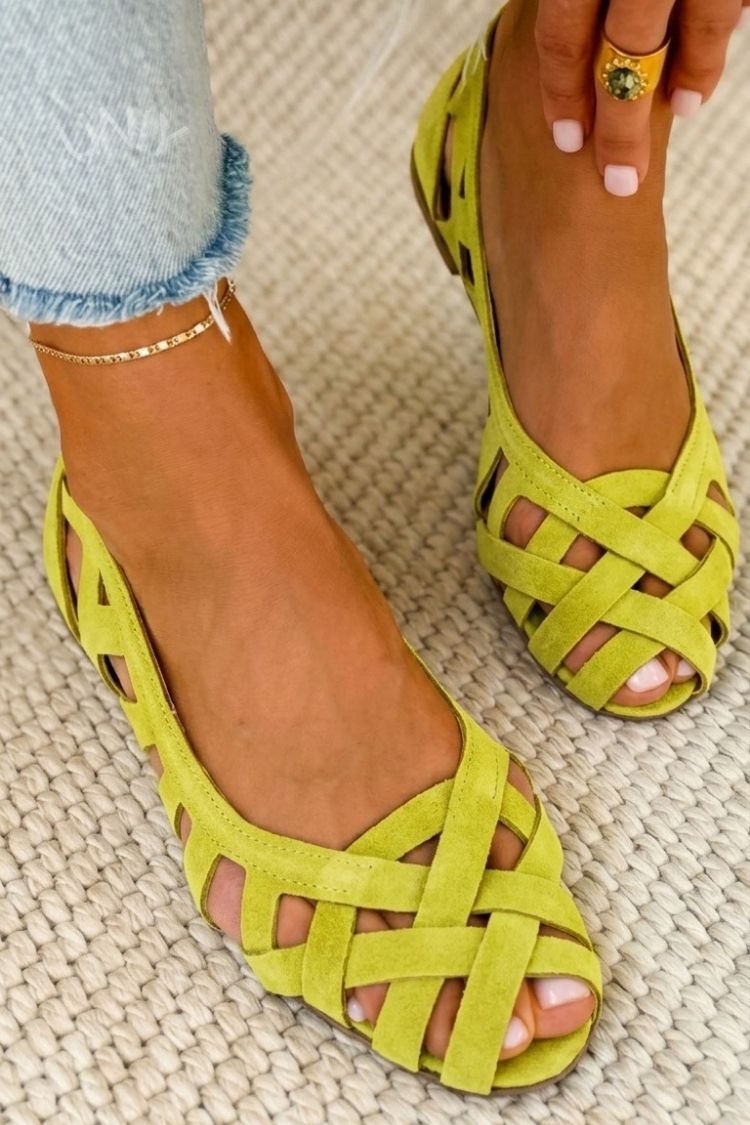 MYKONOS | WOVEN SANDALS VIBRANT SUMMER