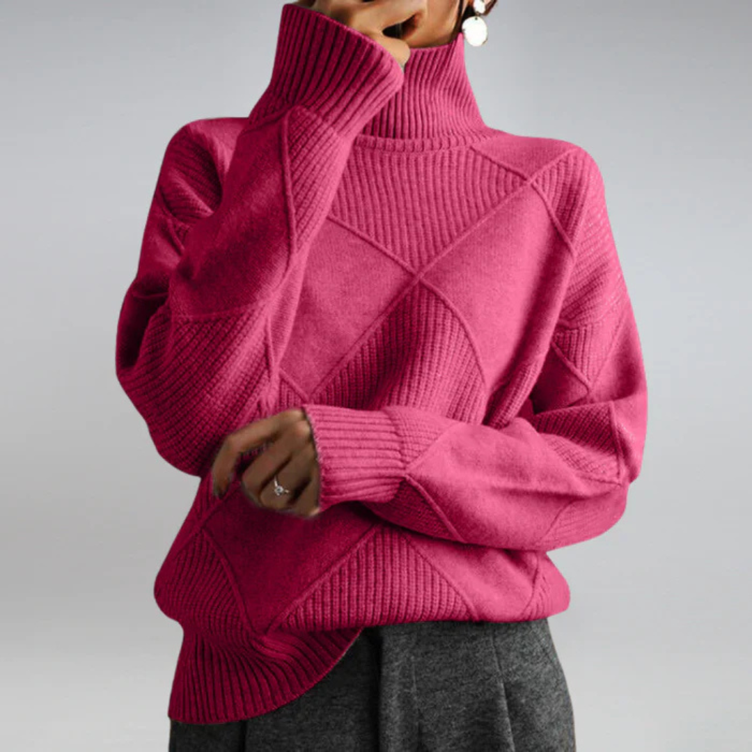 Gerdien | Luxurious Roll Neck Jumper