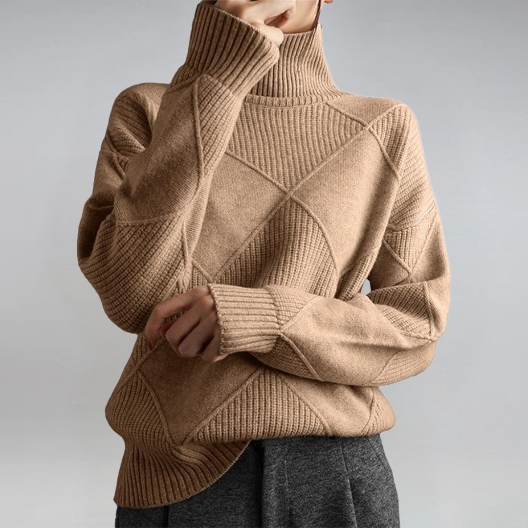 Gerdien | Luxurious Roll Neck Jumper