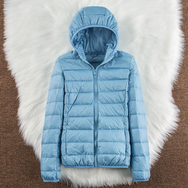 TRANSITIONAL PADDED JACKET | BABY BLUE
