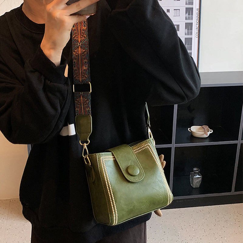Ethel | Vintage Shoulder Bag with Adjustable Strap