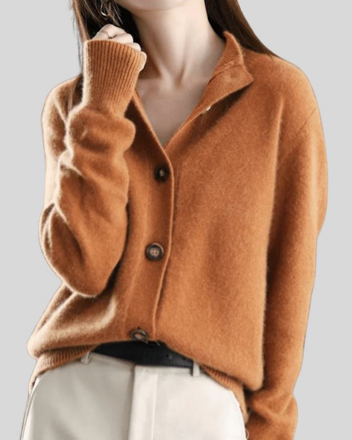 Luna | Retro Style Cashmere Gilet