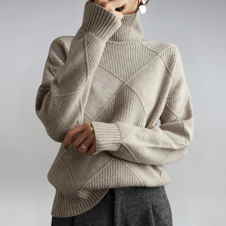 Gerdien | Luxurious Roll Neck Jumper