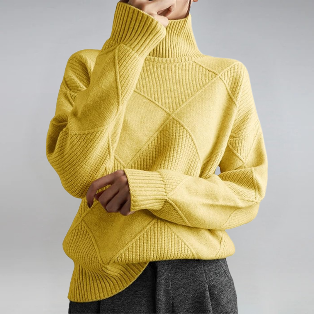 Gerdien | Luxurious Roll Neck Jumper