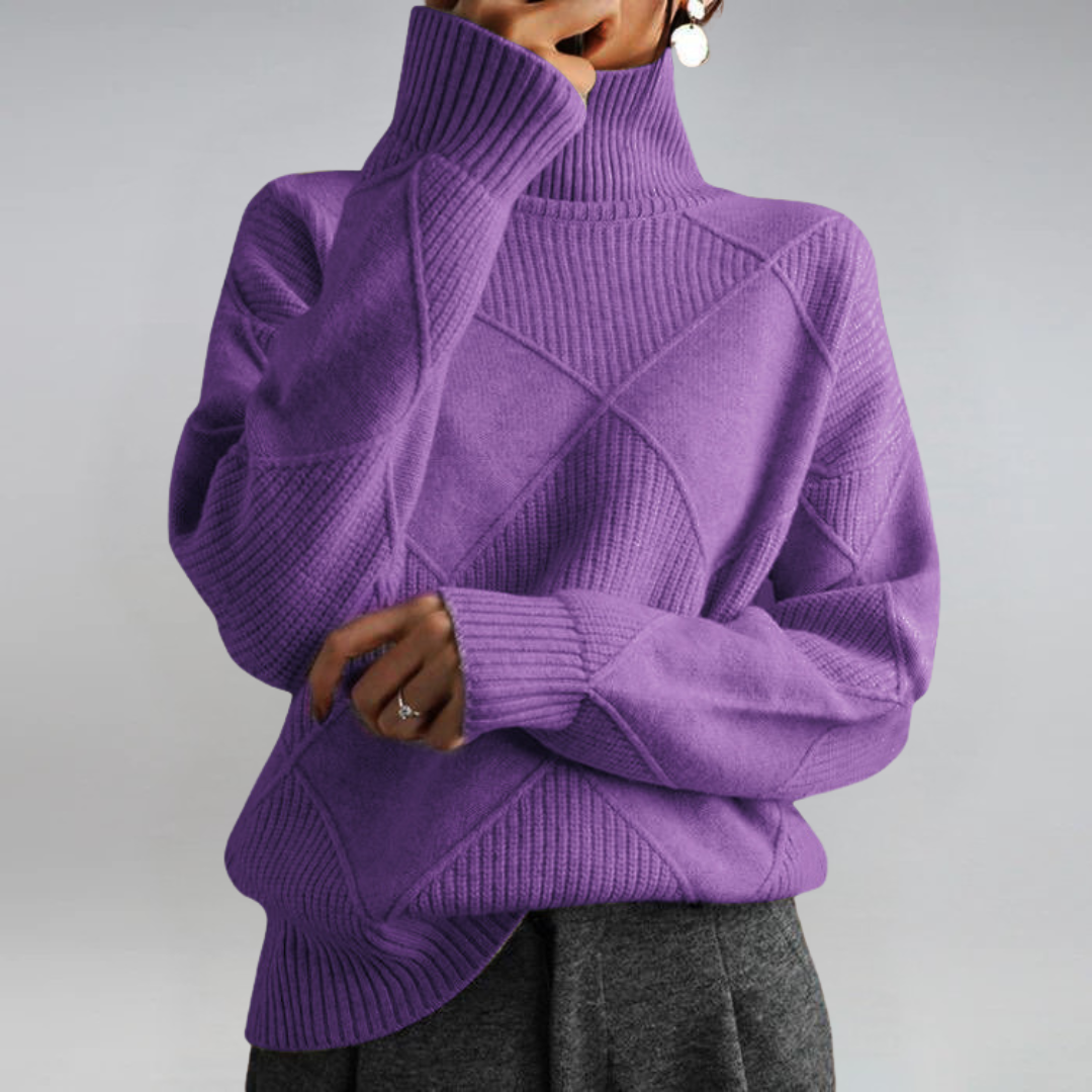 Gerdien | Luxurious Roll Neck Jumper