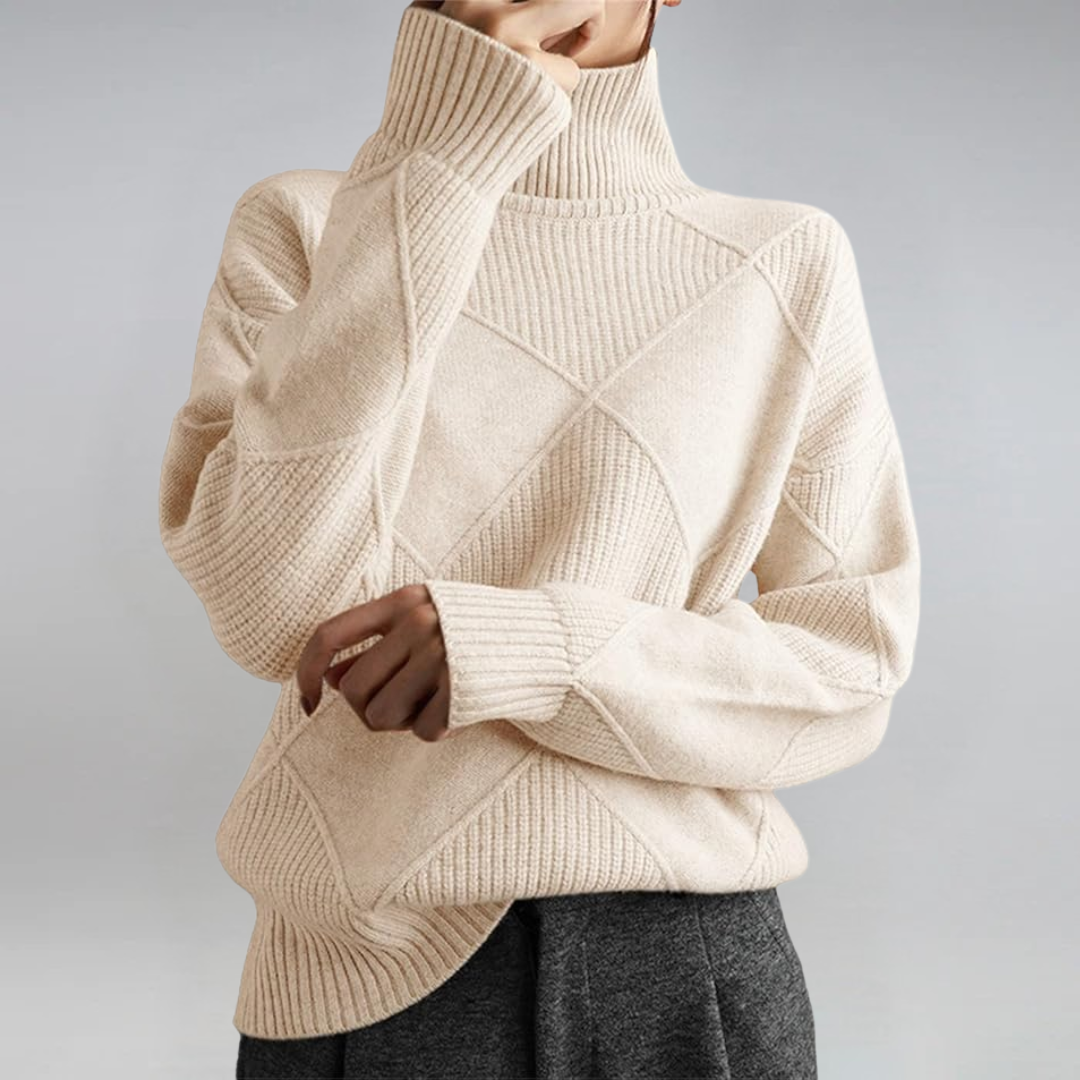 Gerdien | Luxurious Roll Neck Jumper
