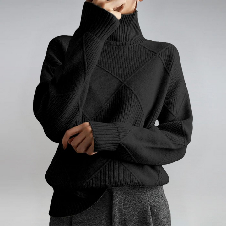 Gerdien | Luxurious Roll Neck Jumper