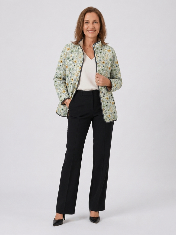 Maud | Country Meadow Quilted Jacket