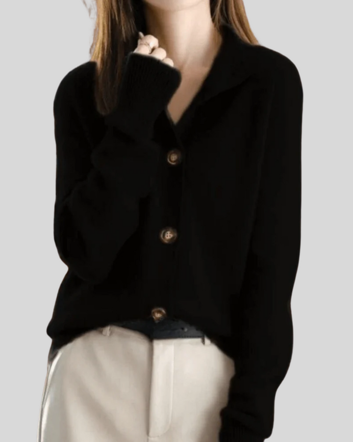 Luna | Retro Style Cashmere Gilet