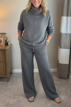 Colleen™ | Casual Roll-Neck 2 Piece