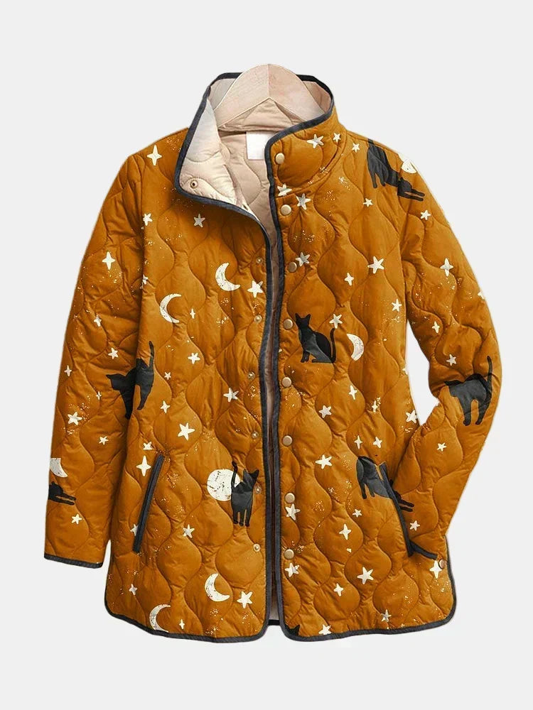 Tabitha | Cats and Stars Quilted Jacket