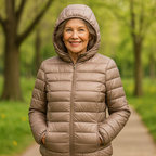 TRANSITION PADDED JACKET | CHAMPAGNE