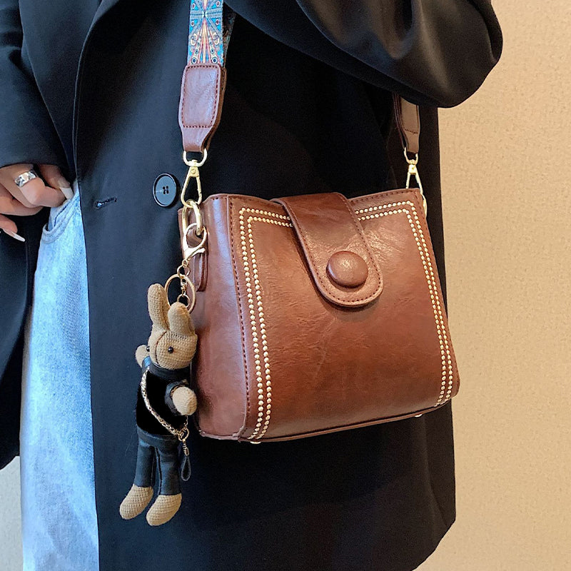 Ethel | Vintage Shoulder Bag with Adjustable Strap