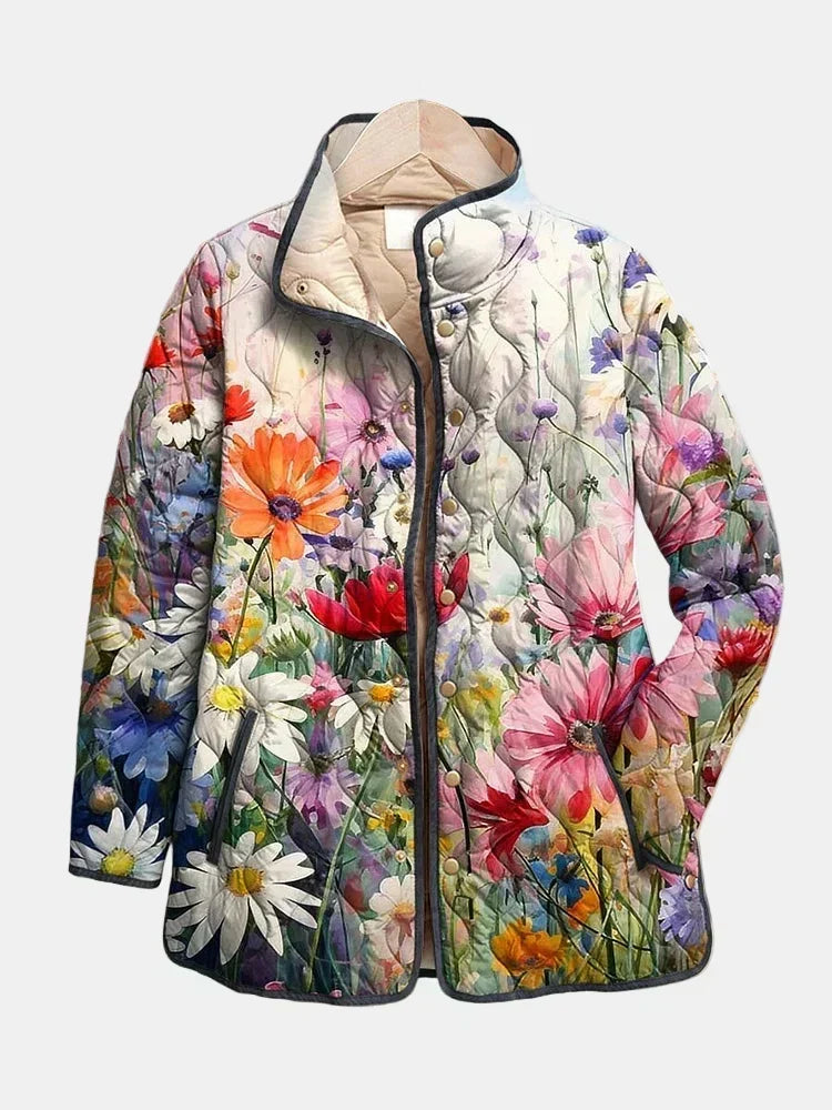 Harriet | Wildflower Quilted Jacket