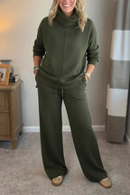 Colleen™ | Casual Roll-Neck 2 Piece