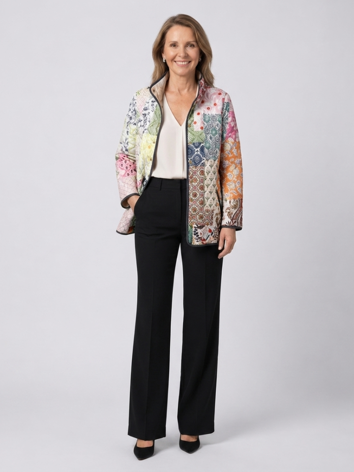 Imogen | Bohemian Patchwork Quilted Jacket